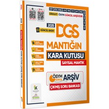 Karakutu Yayınları 2025 DGS Kara Kutu Sayısal ve Sözel Mantık 2’li Set Çıkmış Soru Bankası