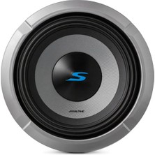 Alpine 4-Ohm Çift Bobinli Yeni Nesil 20CM (8") S-Serisi Subwoofer