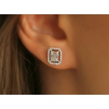 Safir Kuyumculuk Pırlanta Baget Küpe