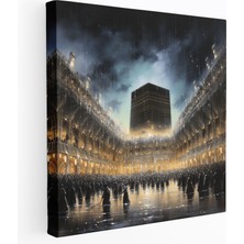 Painted Anarchy Kabe Empresyonist Kanvas Tablo - Kabe, Duvar Süslemesi, Manevi Yolculuk, Kabe, 100X100