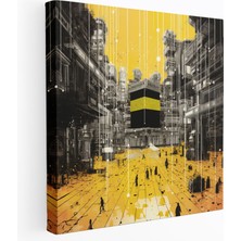 Painted Anarchy Kabe Duvar Tablosu - Kabe, Kanvas Tablo, Kabe, Kanvas Tablo, 100X100