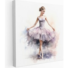 Painted Anarchy Zarif Bale Anları Kanvas Tablo, 30X30