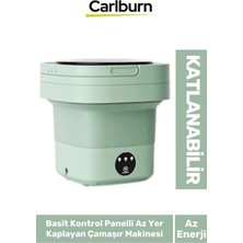 Enerji Tasarruflu Basit Kontrol Panel Az Yer Kaplayan Taşınabilir Katlanabilir Mini Çamaşır Makinesi