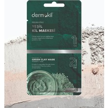 Dermokil Peeling Etkili Yeşil Kil Maske 15ml