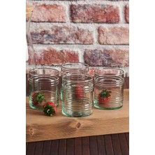 Paşabahçe 420370 Aware Tin Can 280 ml Cam 4lü Su Meşrubat Bardağı Takımı