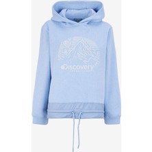 Mavi Kadın Kapüşon Yaka Relaxed Baskılı Sweatshirt D4WL-SWT3050
