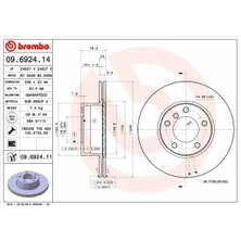 Fren Diski Ön 296MM E39 M52-M54-M57 1996-2003 Takım Fiyatıdır