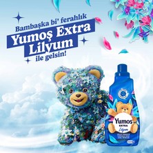 Yumoş Extra Konsantre Çamaşır Yumuşatıcısı Kalıcı Koku Renkliler Için Lilyum 60 Yıkama 1440 ml X4