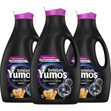 Yumoş Sıvı Bakım Çamaşır Deterjanı Canlandırıcı Terapi Siyahlar 2520 ml x3