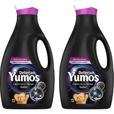 Yumoş Sıvı Bakım Çamaşır Deterjanı Canlandırıcı Terapi Siyahlar 2520 ml x2