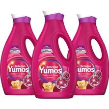 Yumoş Sıvı Bakım Çamaşır Deterjanı Canlandırıcı Terapi Renkliler 1690 ml x3