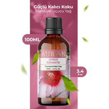 Amber Romantik Esansiyel Uçucu Koku Yağı Difüzör Esansı Buhurdanlık Yağı Aromaterapi Yağı 100ml