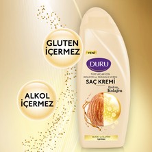 Duru Badem& Tüm Saçlar Için Saç Kremi 3X500 ml