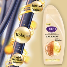 Duru Badem& Tüm Saçlar Için Saç Kremi 3X500 ml