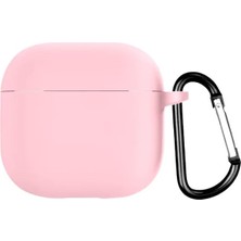 Adige Airpods 4 Uyumlu Kılıf Silikon Içi Kadife Lansman