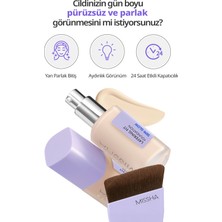 Yarı Parlak Bitişli Nemlendirici Fondöten + Fırça Layering Fit Foundation Semi Glow Set (No.23 Sand)