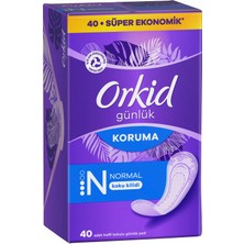 Orkid Günlük Ped Normal 40 Adet Ekonomik Paket