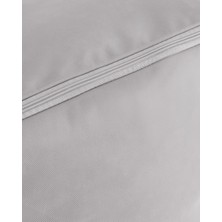 Çiçek Desen Baskılı Hurç - Gri - 52X28X21 cm