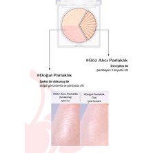 İnci Işıltıları İçeren Aydınlatıcı Paleti PERIPERA V Highlighter Ad (001 Shining On)