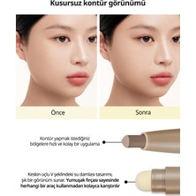 Pratik Uygulanan Çift Taraflı Kontür Stick PERIPERA V Shading Blending Stick (003 Grayish Cool)