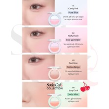 Doğal ve Aydınlık Görünüm Sunan İki Tonlu Allık PERIPERA Pure Blushed Custom Cheek (004 Juicy Coral)