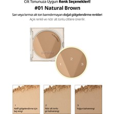 Doğal Görünüm Sunan 3’lü Kontür Kiti PERIPERA V Shading (001 Natural Brown)