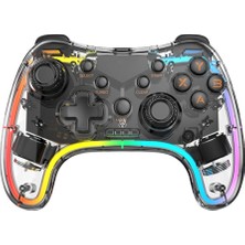 Game Fruy Android-Ios-Pc Windows-P4-P3-Nintendo Bluetooth Kablosuz Rgb Işıklı Game Pad