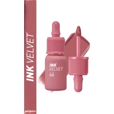 Peripera Yüksek Pigmentli, Kadife Görünümlü, Gün Boyu Kalıcı Tint PERIPERA Ink Velvet (#46 Pink Mauve Nude)