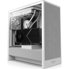 Nzxt H5 Flow 2024 CC-H52FW-01 2 Fanlı Atx Beyaz Bilgisayar Kasası