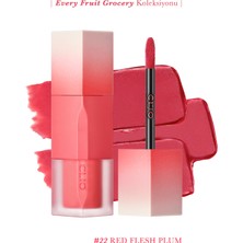 Pürüzsüz ve Kadifemsi Dokulu, Doğal Görünüm Sunan Tint CLIO Chiffon Blur Tint (22 Red Flesh Plum)