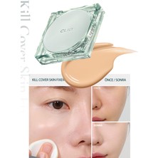 Gün Boyu Kalıcı Mat Cushion Fondöten CLIO Kill Cover Skin Fixer Cushion (24W Sand) SPF50+ PA+++