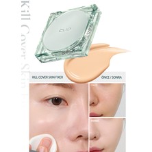 Gün Boyu Kalıcı Mat Cushion Fondöten CLIO Kill Cover Skin Fixer Cushion (23N Ginger) SPF50+ PA+++