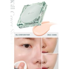 Gün Boyu Kalıcı Mat Cushion Fondöten CLIO Kill Cover Skin Fixer Cushion (19C Light) SPF50+ PA+++