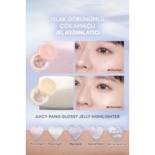 A'pleu Islak & Doğal Görünümlü Jel Aydınlatıcı Juicy Pang Glossy Jelly Highlighter ( #5 Mermaid )