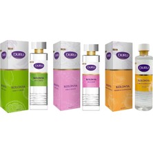 Duru Kolonya 400 ml 3'ü Set - Limon - Mandalina - Kiraz Çiçeği