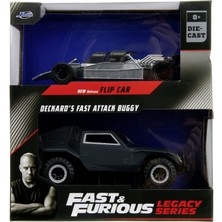 JADA Hızlı ve Öfkeli 1/32 Fast And Furious 2'li Set Flip Car Deckard's Fast Attack Buggy