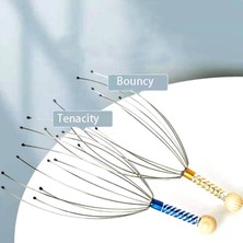 2Danlu 1 Adet Rastgele Kafa Tırmalama Masaj Pençeleri Ahtapot Kafa Masajı Saç Derisi Scratcher Masaj Pençe Küçük Artefakt Rölyef Kafa Stres Relax Araçları (Yurt Dışından)
