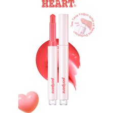 Yoğun Nemlendirici, Parlak Bitişli Balm PERIPERA Heart Jam Glow Lip (3 Grapefruit Crush)