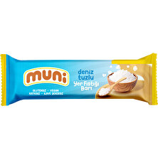 Muni Deniz Tuzlu Yer Fıstığı Barı, 40 gr x 12 Adet