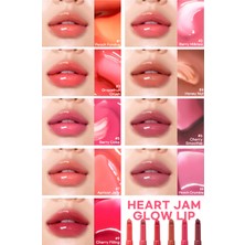 Yoğun Nemlendirici, Parlak Bitişli Balm PERIPERA Heart Jam Glow Lip (4 Honey Nut)