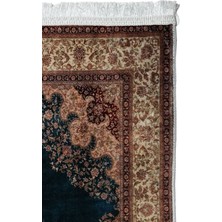 Linada Carpet Pamuk Taban Klasik Desenli Dijital Baskılı Bambu Seccade - LBS109