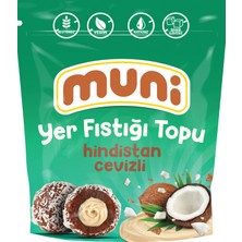 Muni Hindistan Cevizli Yer Fıstığı Topu, 80 gr x 6 Adet