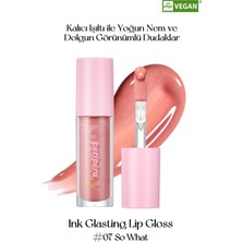 Dudaklara Dolgun ve Işıltılı Görünüm Sunan Gloss PERIPERA Ink Glasting Lip Gloss (7 So What)