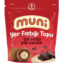 Muni Çikolata Parçacıklı Yer Fıstığı Topu, 80 gr x 6 Adet