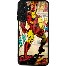 S-Case Samsung A16 Iron Man Demir Adam Tasarımlı Glossy Telefon Kılıfı