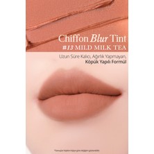 Pürüzsüz ve Kadifemsi Dokulu, Doğal Görünüm Sunan Tint CLIO Chiffon Blur Tint (13 Mild Milk Tea)