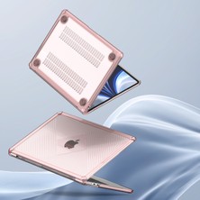 Digital Computer Home Dux Ducıs Lcgh Serisi MacBook Air 15 INÇ(2024)/(2023)KILIF Tpu+Pc Dizüstü Koruyucu Kapak-Pembe (Yurt Dışından)