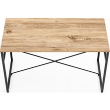 Güzelkan Madeni Eşya Mutfak Masası Yemek Masası Salon Masası 4 Kişilik 120X60 Masa 1227