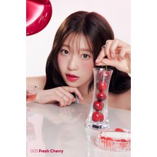 Yapışkanlık Hissi Vermeyen Yoğun Işıltılı Tint CLIO Crystal Glam Tint (05 Fresh Cherry)