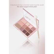 CLIO Çok Fonksiyonlu, Yoğun Pigmentli Far Paleti Clio Shade & Shadow Palette (02 Soft Depth)